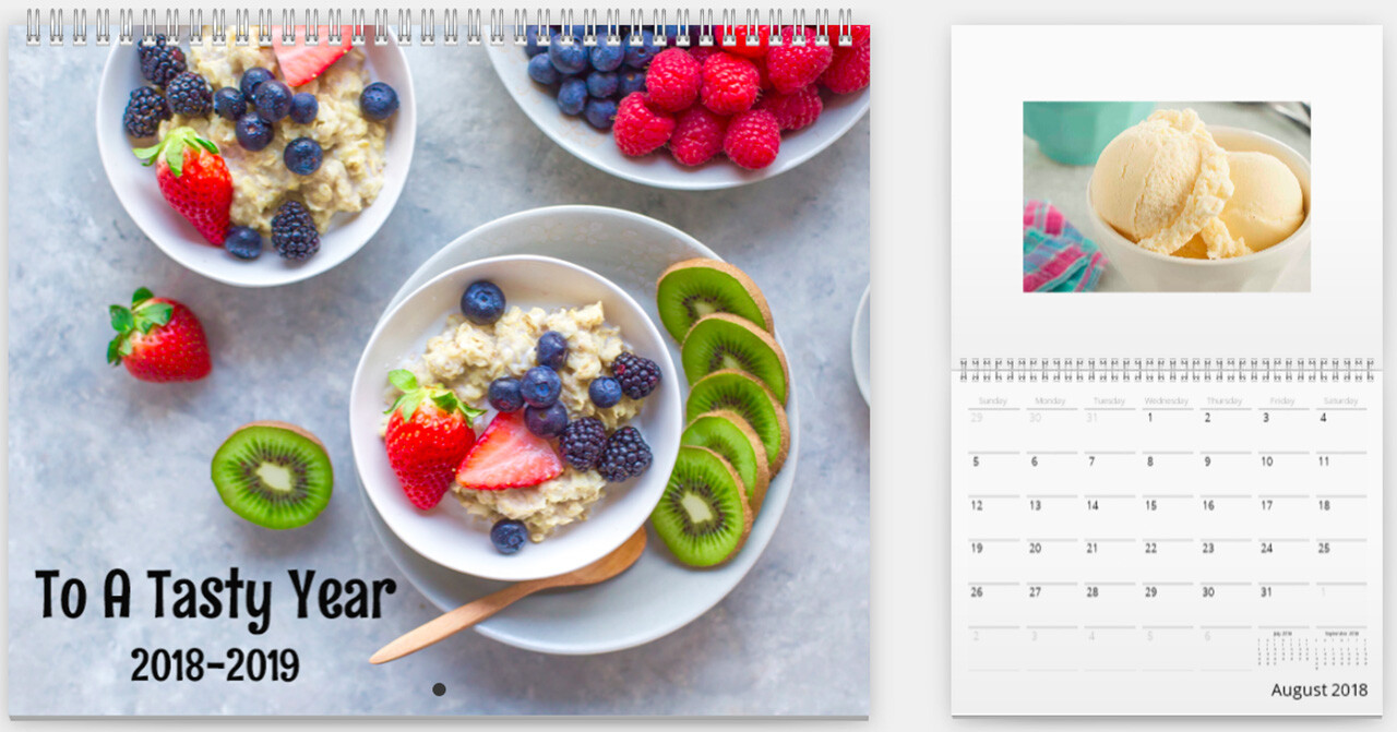 Mimeo Photos Food Calendar