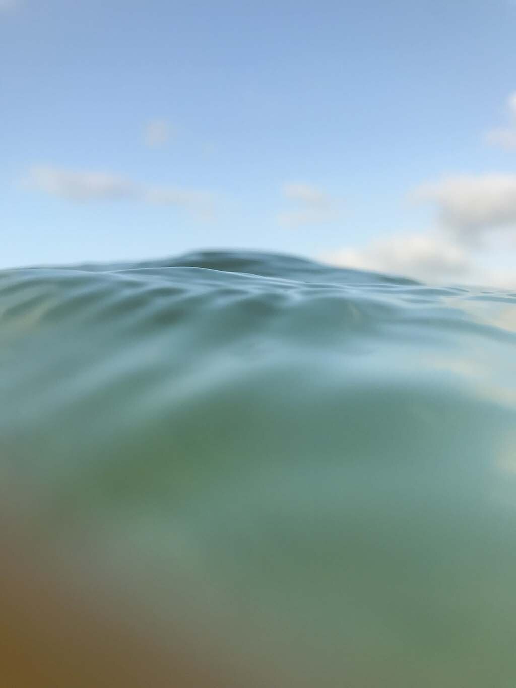 Close up of ocean water