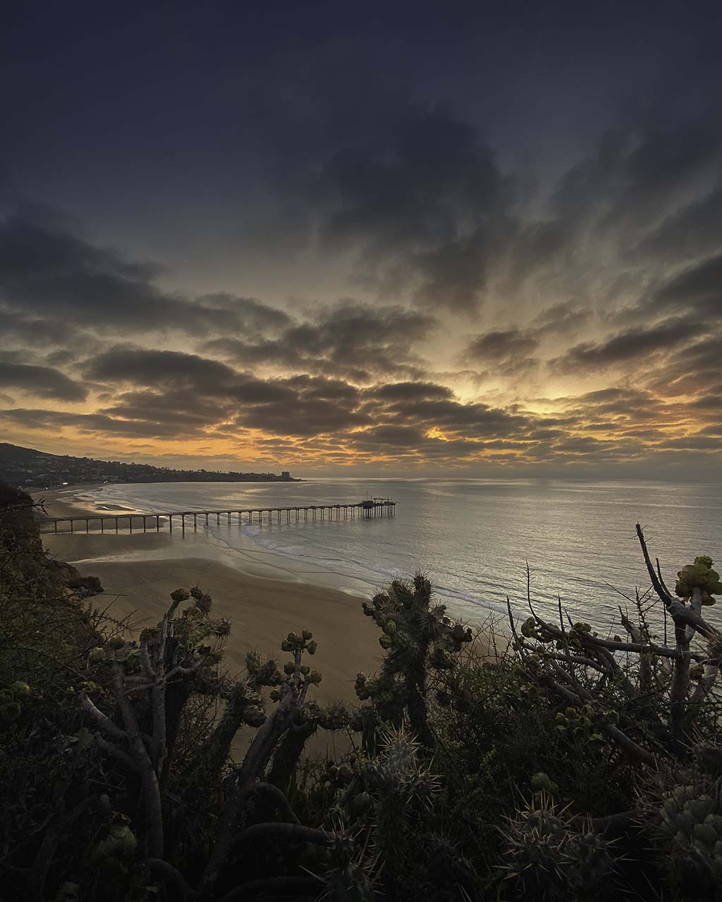 California at dusk