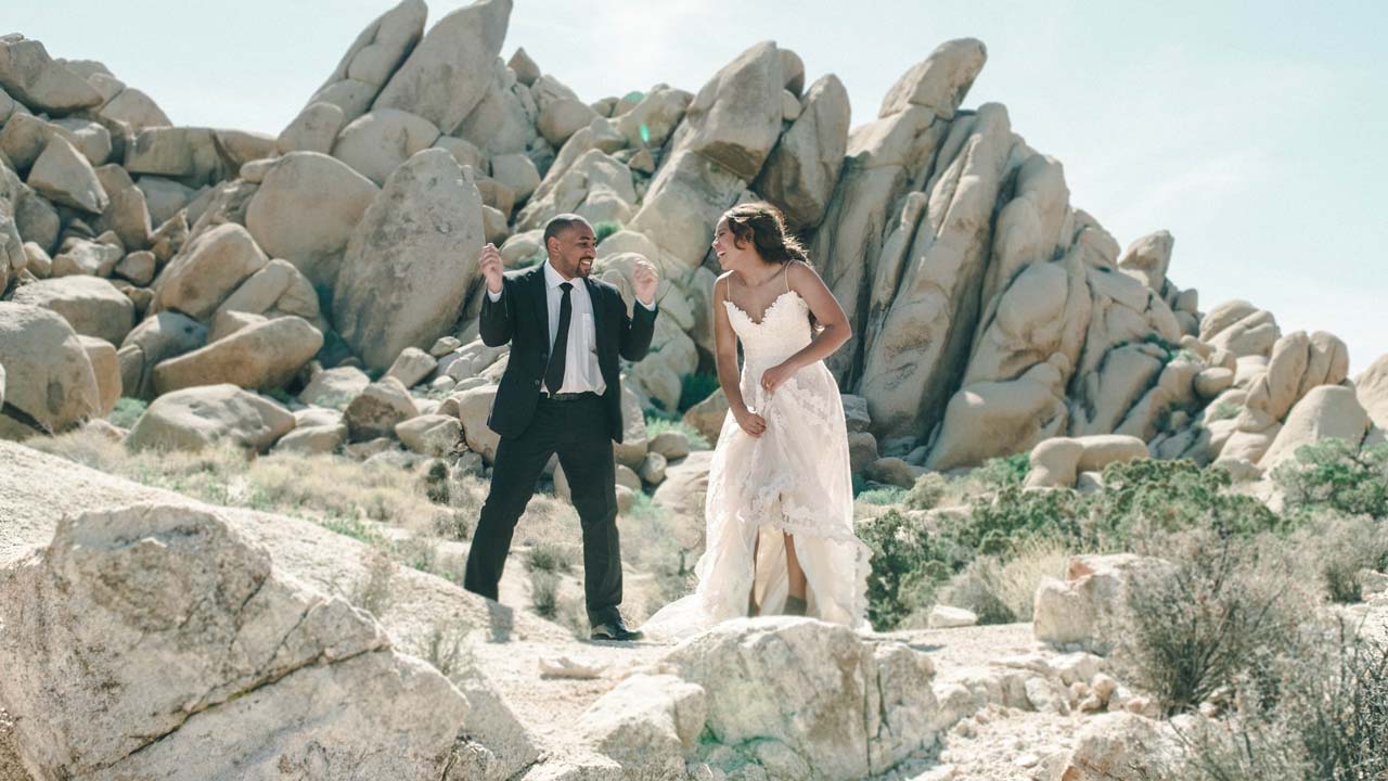 Wedding Photos in Joshua Tree